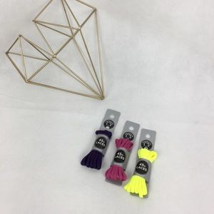 NWT Penguin Purple Pink & Neon Yellow Laces